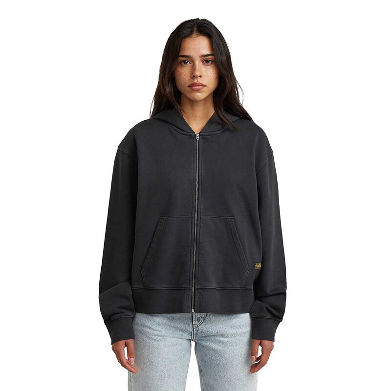 G-Star Washed Hdd Zip Relaxed Sweatshirt image number 0
